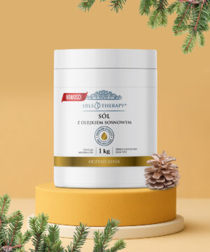 Sól z olejkiem sosnowym - Oczyszczenie