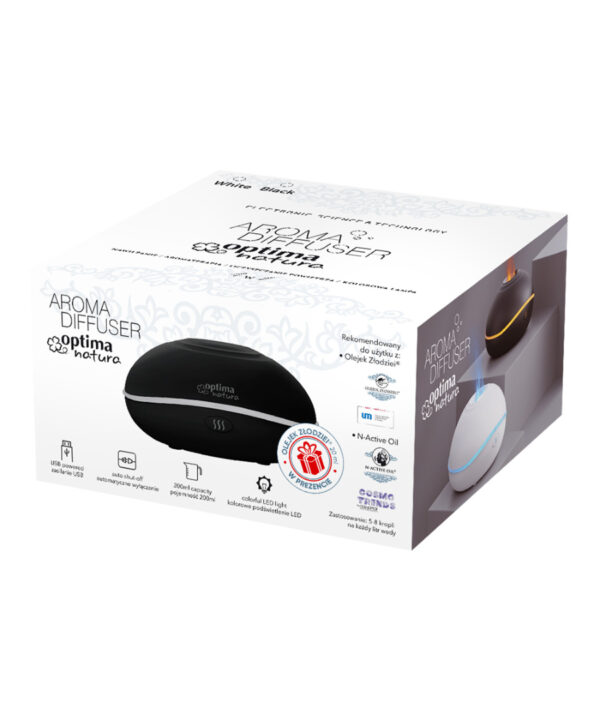 Dyfuzor UFO na USB (czarny) + Olejek Złodziei® 20 ml Gratis