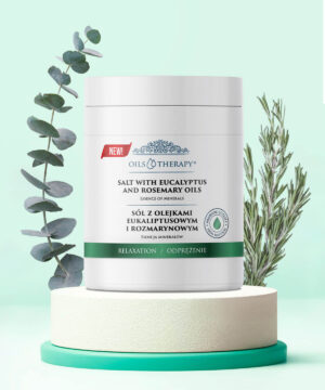 Sól z Olejkiem Eukaliptusowym i Rozmarynowym - Odprężenie