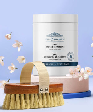 Zestaw Sól Jodowo-Bromowa Hygge + Szczotka (owalna)
