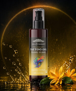 TATOO OIL YLANG-YLANG Olejek do pielęgnacji skóry pokrytej tatuażem o zapachu ylang-ylang